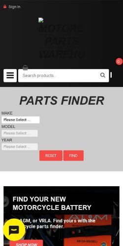 Mobile page screenshot