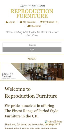 Mobile page screenshot