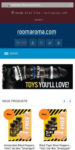 Mobile page screenshot