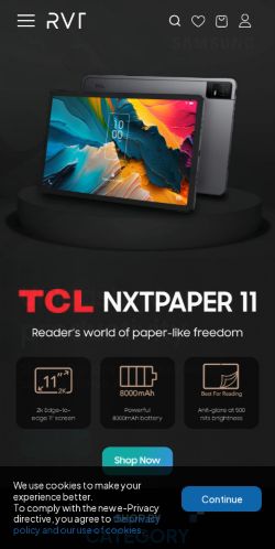 Mobile page screenshot