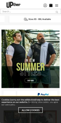 Mobile page screenshot