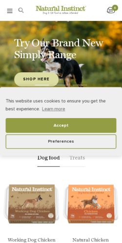 Mobile page screenshot