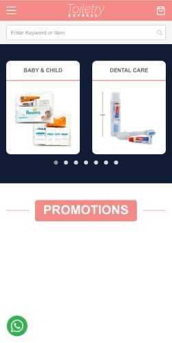 Mobile page screenshot