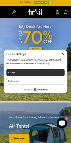 Mobile page screenshot