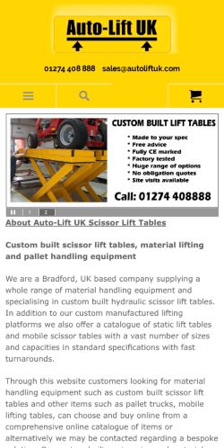 Mobile page screenshot