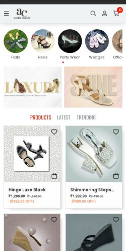 Mobile page screenshot