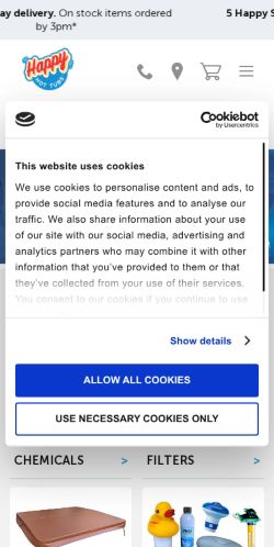 Mobile page screenshot