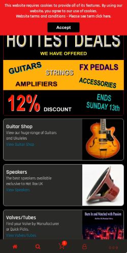 Mobile page screenshot