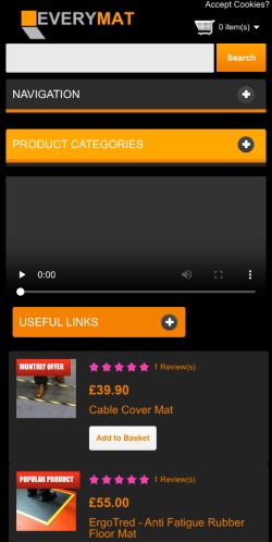 Mobile page screenshot