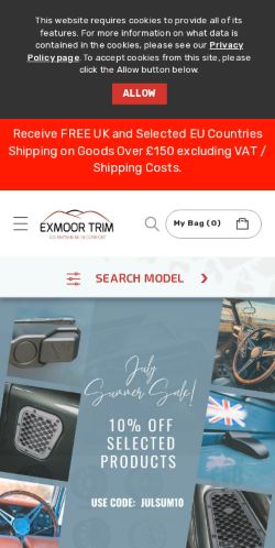 Mobile page screenshot
