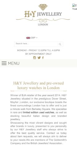 Mobile page screenshot