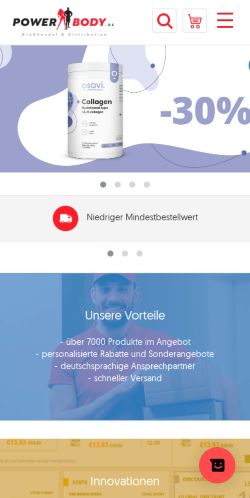 Mobile page screenshot