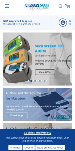 Mobile page screenshot
