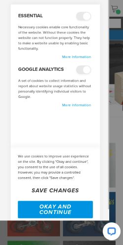 Mobile page screenshot