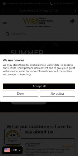 Mobile page screenshot