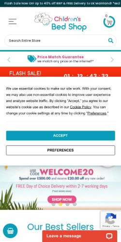 Mobile page screenshot