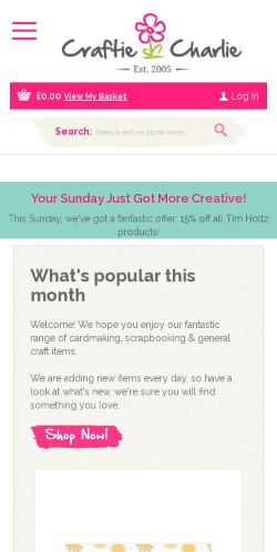 Mobile page screenshot