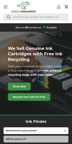 Mobile page screenshot
