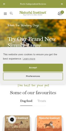 Mobile page screenshot