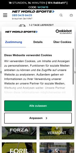 Mobile page screenshot