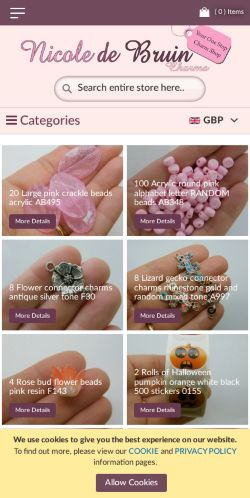 Mobile page screenshot