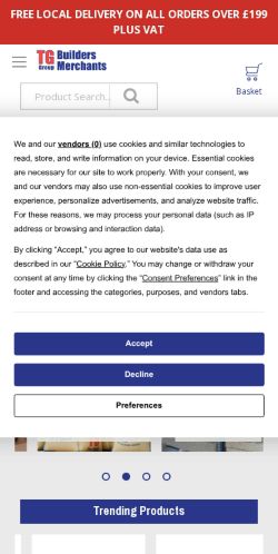 Mobile page screenshot
