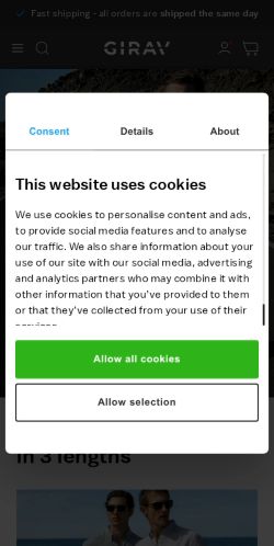 Mobile page screenshot