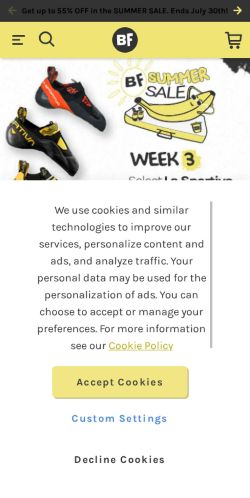 Mobile page screenshot