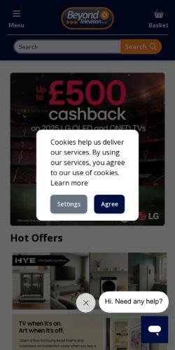 Mobile page screenshot