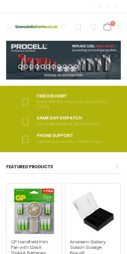 Mobile page screenshot