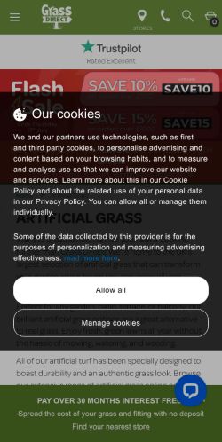 Mobile page screenshot