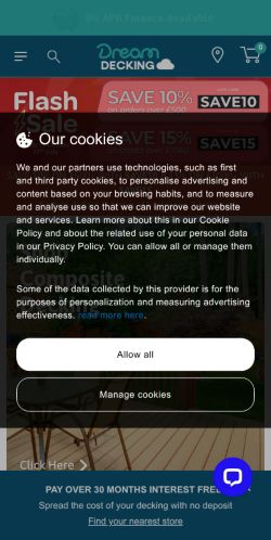 Mobile page screenshot
