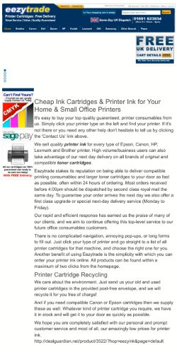 Mobile page screenshot
