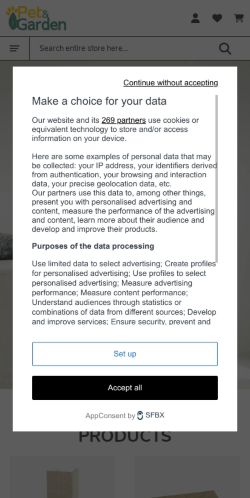 Mobile page screenshot