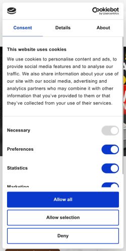 Mobile page screenshot