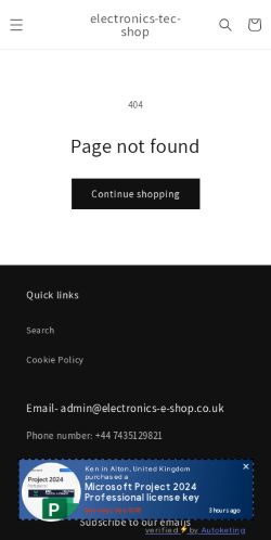 Mobile page screenshot