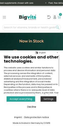 Mobile page screenshot