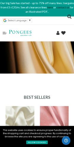 Mobile page screenshot