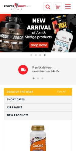 Mobile page screenshot