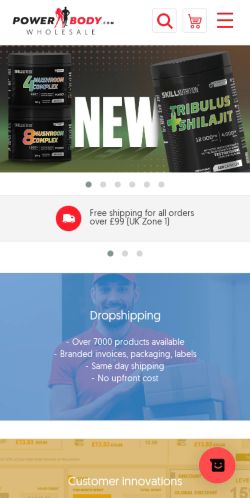 Mobile page screenshot