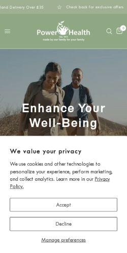 Mobile page screenshot