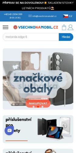 Mobile page screenshot