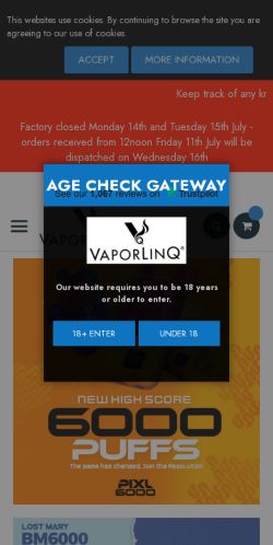 Mobile page screenshot