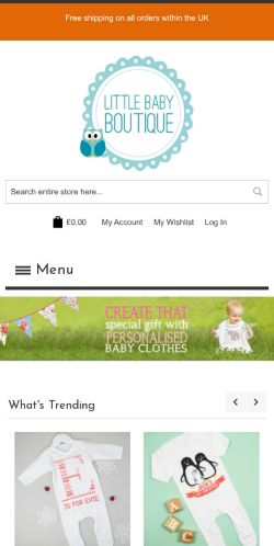Mobile page screenshot