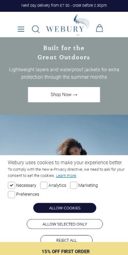 Mobile page screenshot