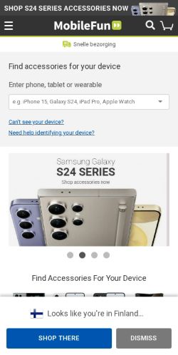 Mobile page screenshot