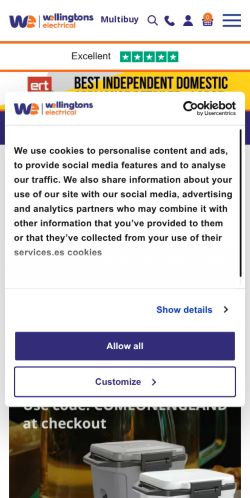Mobile page screenshot