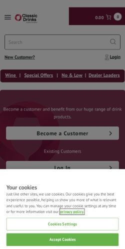 Mobile page screenshot