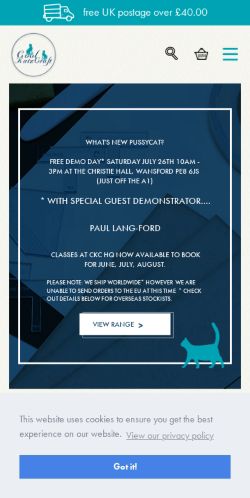 Mobile page screenshot