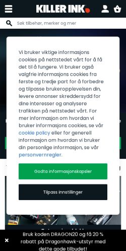Mobile page screenshot
